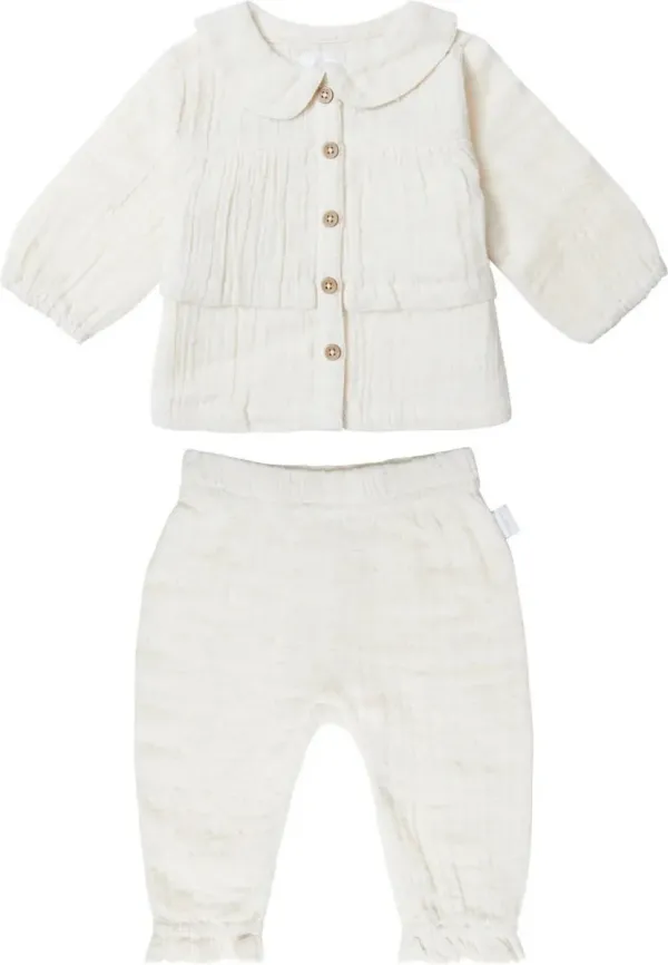 Blouse_Crown_en_Broek_Chenne_Relexed_Fit_Whitecap_Grey