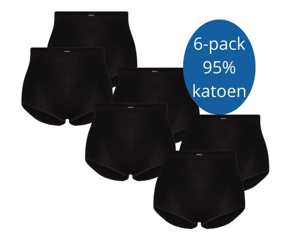 Briljant_Dames_Maxi_Slip_Zwart_6_pack