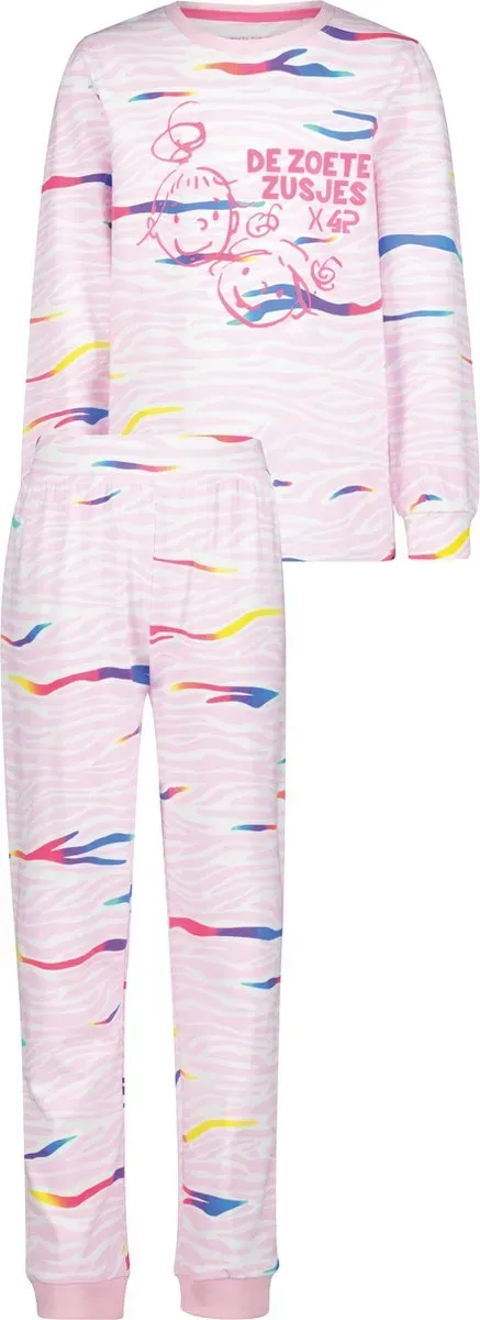 De_Zoete_Zusjes_Pyjama_Jitske_Roze_Zebra_print