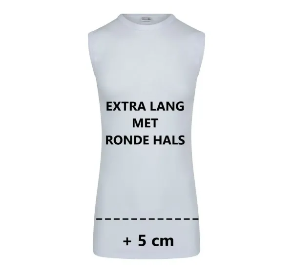 Heren_T_shirt_O_Hals_Stijn_Wit_Extra_Lang_Wit_Extra_Lang_