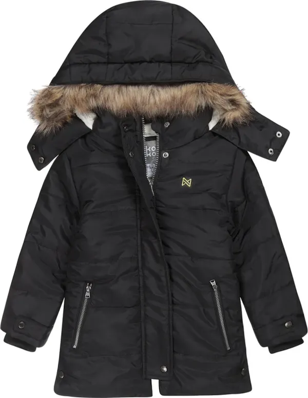 Jas_Parka_met_capuchon_Zwart_3