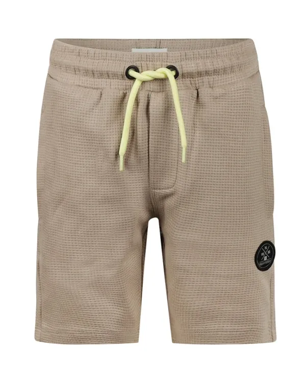 Jogging_Short_Wafelstuktuur_zand