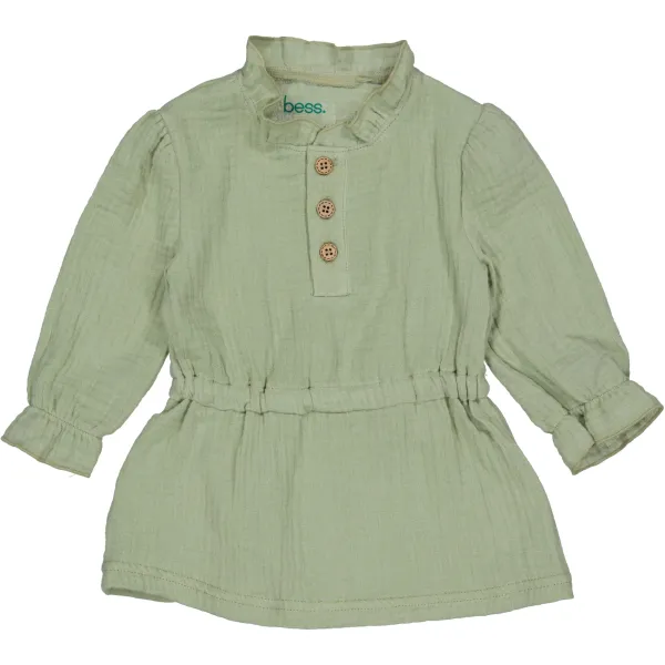 Jurk_Muslin_Teal_Green