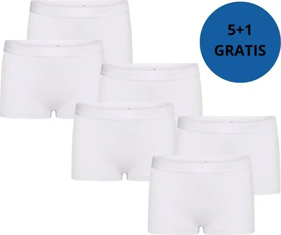 Meisjes_Boxer_Comfort_Feeling_6_pack_Wit