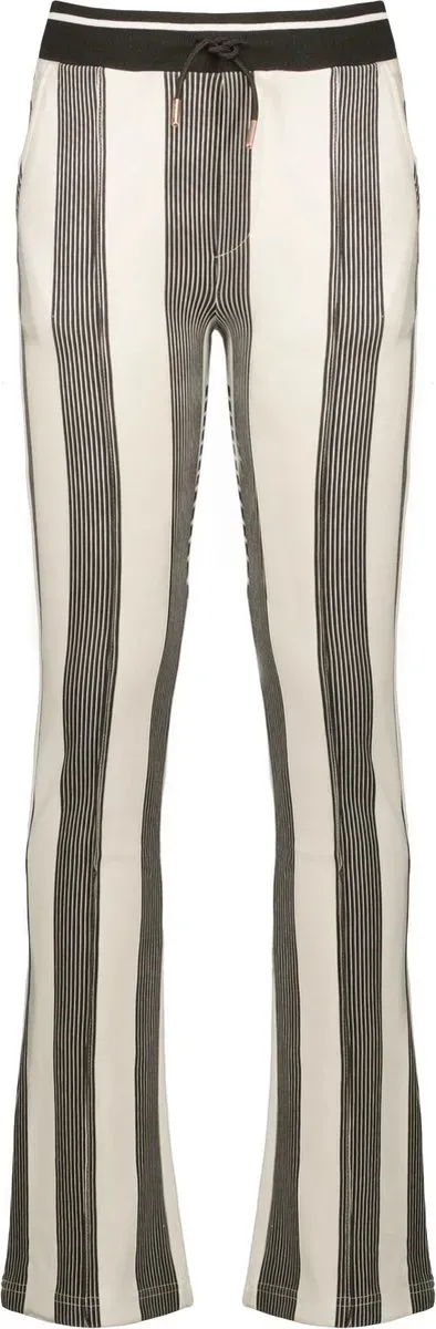 Nobell_Broek_Sahara_Flared_Pearled_Ivory