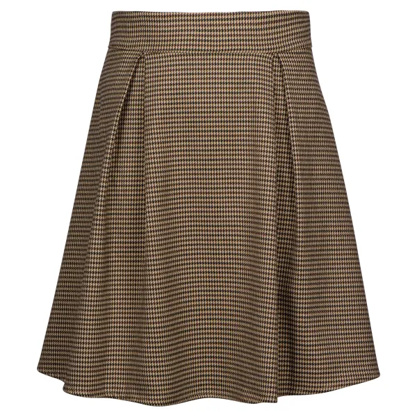 Rok_Esmee_knielengte_Ruitje_zwart