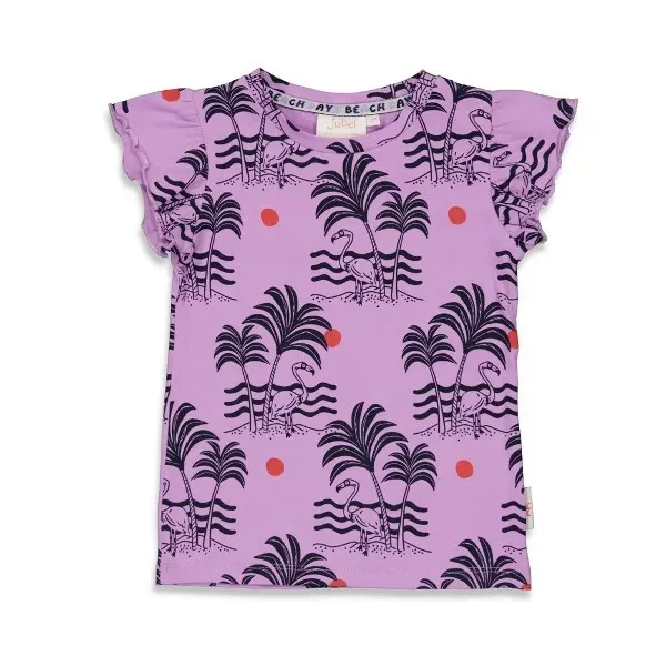Shell_We_Dance_T_Shirt_met_Printje_Violet