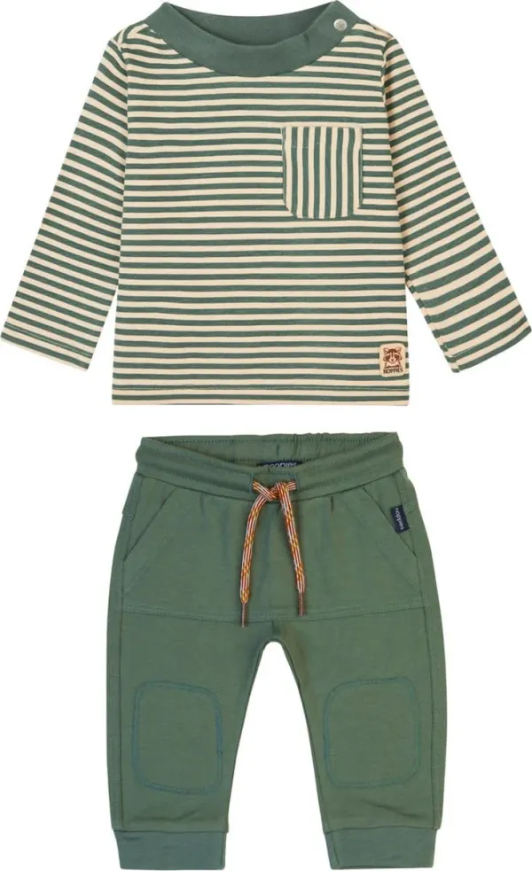 Shirt_Goni_en_Broek_Greenstone_Regulair_Fit_Duck_