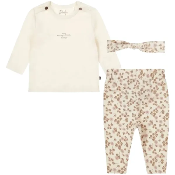 Shirt_Offwhite_en_Broekje_Roze_Printje