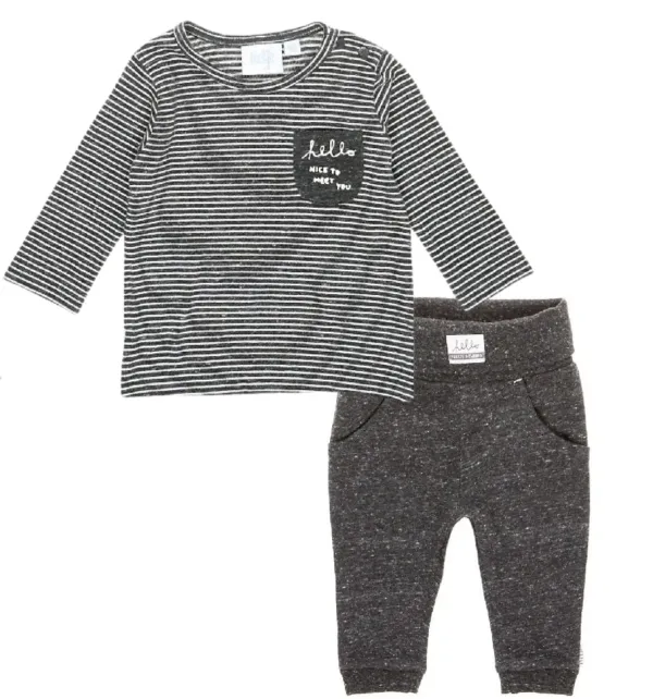 Shirt_Streep_en_Broek_Antraciet_Melee