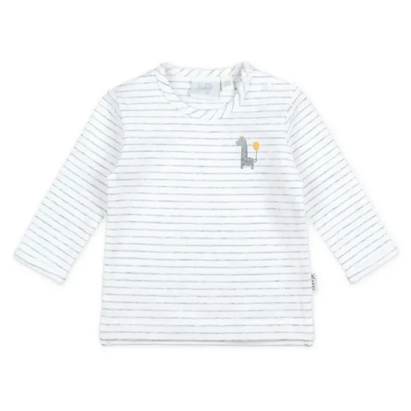 Shirt_StripeGiraffe_Unisex_Grijs