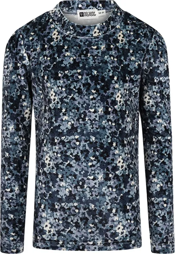 Shirt_Velvet_Dark_blue_print
