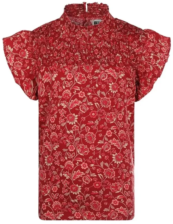 Shirt__Flowers_Red