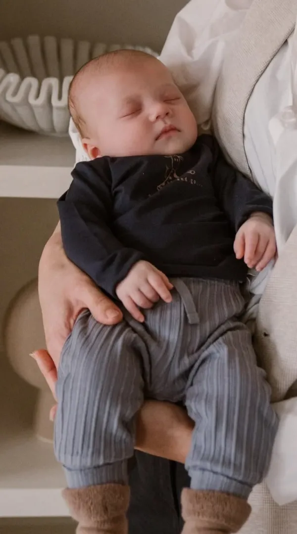 Shirt_en_Broek_Navy_Organic_cotton