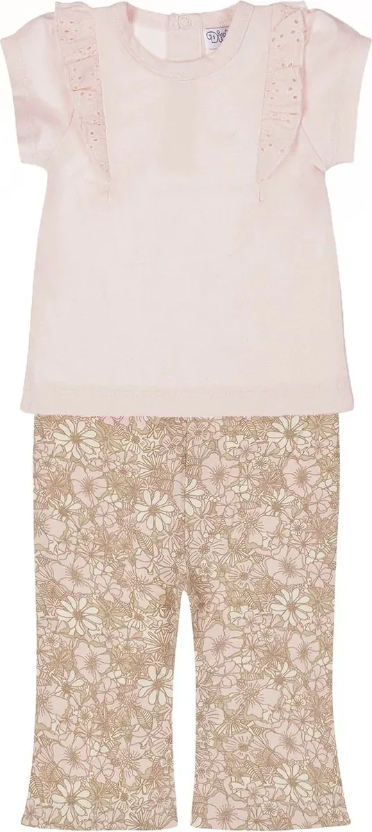 Shirt_en_Flair_Broekje_licht_Peach