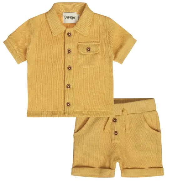 Shirt_en_Short_Paradise_Geel