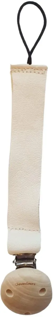 Speenkoord_Natural_colection_Leather_White