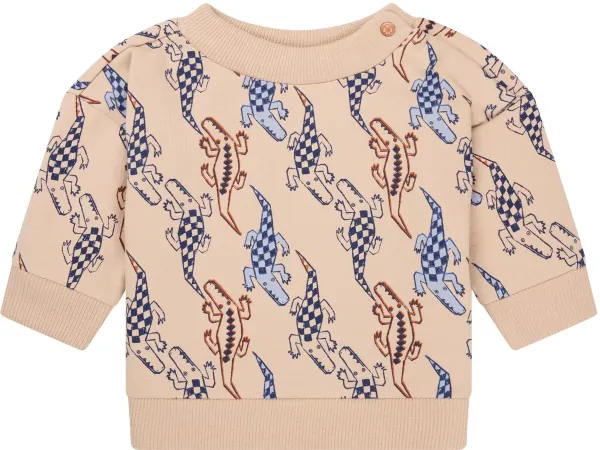 Sweater_Oroville_Animals_Print_Beige