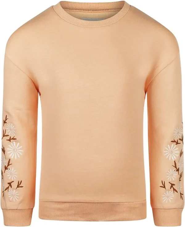 Sweater_met_borduursel_Peach_3