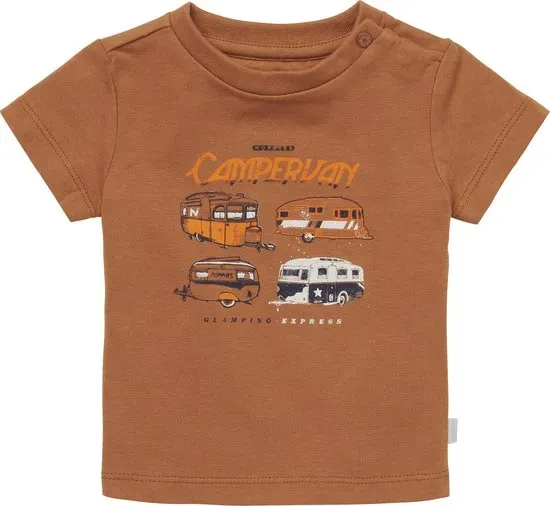 T_shirt_Huaian_Caramel_Brown