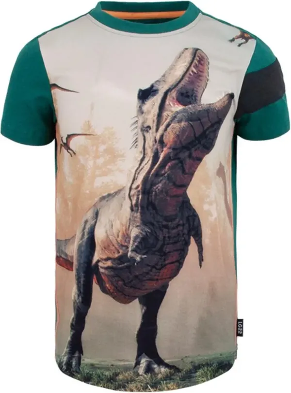 T_shirt_No_l_Green_Dino