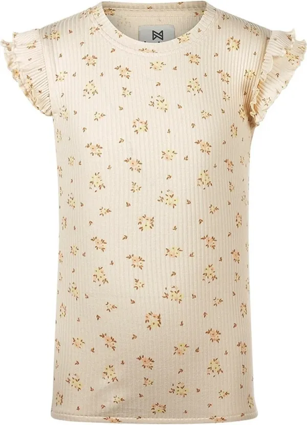 T_shirt_met_print_Beige_2