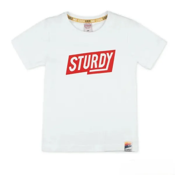 T_shirt_wit_met_logo_rood