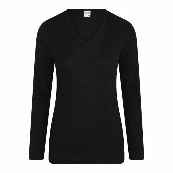 Thermo_onderhemd_V_hals_lange_mouwen_zwart