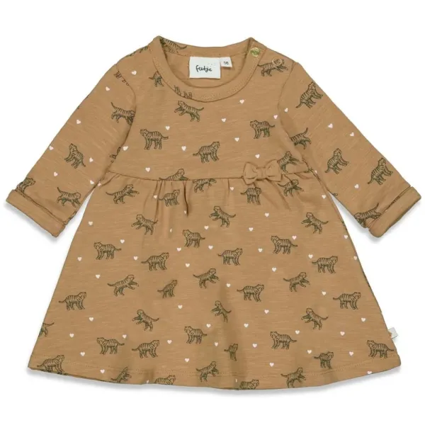 Wild_At_Heart_Jurk_Printje_Camel