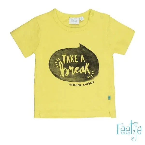 _T_Shirt_Take_a_break_Yellow