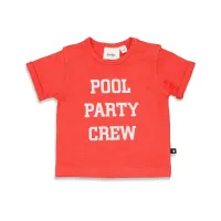 Blub_Club_T_shirt_Pool_party_en_Short_streep_Rood_4