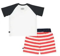 Blub_Club_T_shirt_en_Short_rood_streep_1