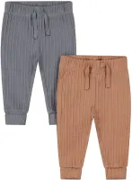 Broek_Duo_pack_petrol_bruin_2