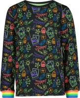 De_Zoete_Zusjes_Pyjama_Jackie_Zwart_print_1