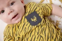 Go_wild_T_shirt_en_Short_Yellow_ochre_melange_13