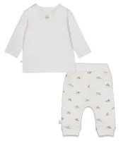 Happy_Together_Shirt_en_Broekje_wit_printje_1