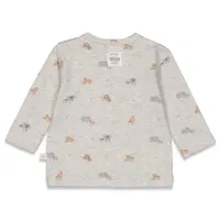 Happy_Together_Shirt_grijs_melee_en_Broekje_zand_3