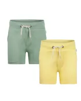 Joggingshorts_Duo_pack_Sage_Yellow