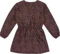 Jurk_Bruin_printje_Black_2