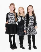 Jurk_Festive_Pleats_Dark_Blue_Gold