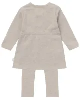 Jurk_Nevada_en_Legging_Angie_Taupe_melange_1