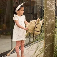 Jurk__Legging_en_Haarband_Off_White