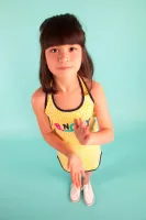 Jurk__mouwloos_Dots_Lemon_2