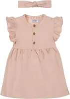 Jurk_met_Haarbandje_Light_Coral