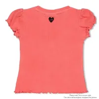 Leopard_Love_T_shirt_Neon_Koraal_1