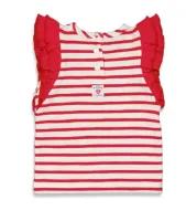 Mouwloos_Shirt_Streep_en_Short_Rood_3