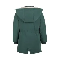 Parka_met_capuchon_water_repellent_Dark_Green_1