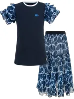 Shirt_Bibian_en_Rok_Bridget_Navy