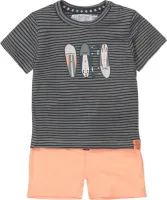 Shirt_en_Broek_Surf_Faded_Green_Neon_Orange