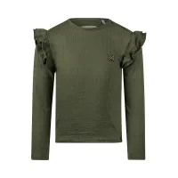 Shirt_en_Flared_Broek_Army_Green